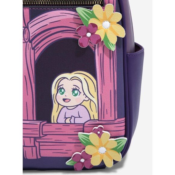 - Disney Tangled chibi Rapunzel mini backpack - Picture 4 of 5